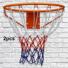 Heavy Duty Basketball Net Replacement - Durable Nylon Woven - 12"