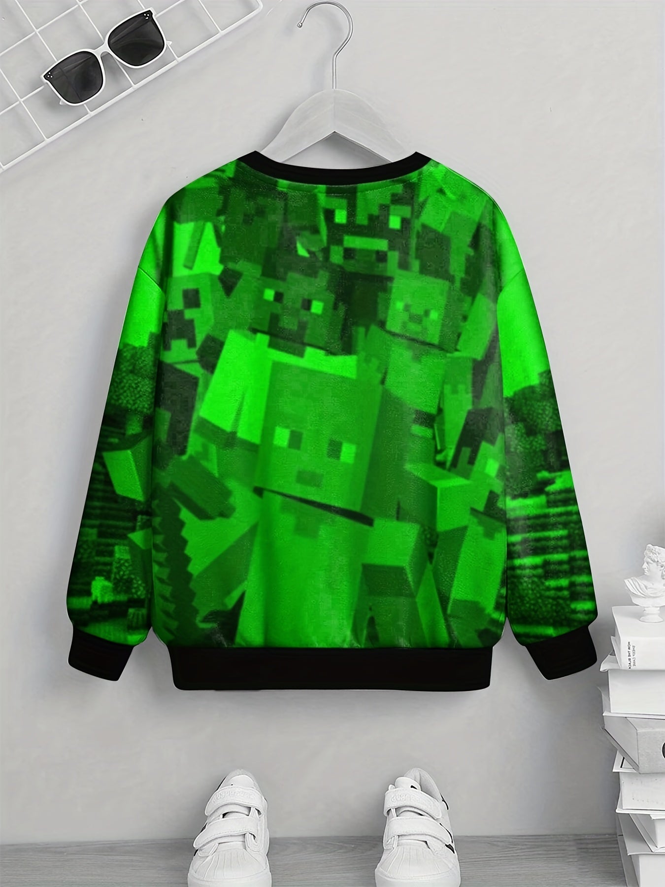 Teens Pop 3D Print Sweatshirt Kids Casual Street Wear