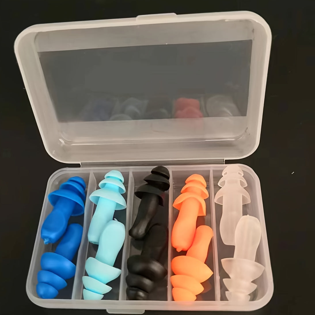 5 Pairs Tree Shape Ear Plugs for Noise Reduction Sleeping