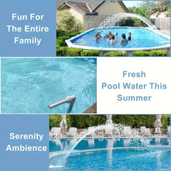 Adjustable Spa Waterfall Fountain for Above In Ground Pool