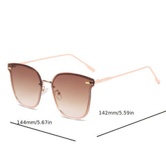 Men's Metal Frame Sunglasses UV Protection