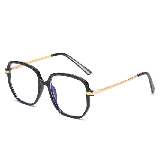 Vintage Crystal Metal Gradient Lady Glasses