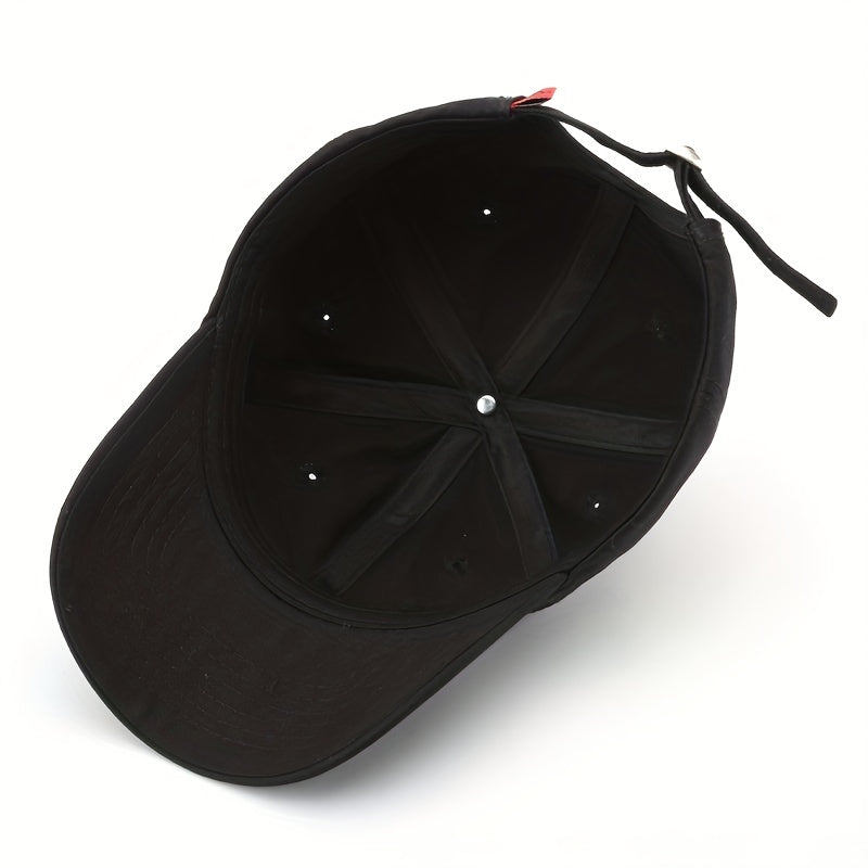 Japanese Retro Embroidered Baseball Cap Spring Autumn Street Style
