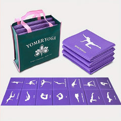 Thick Portable Folding Yoga Mat for Travel & Students