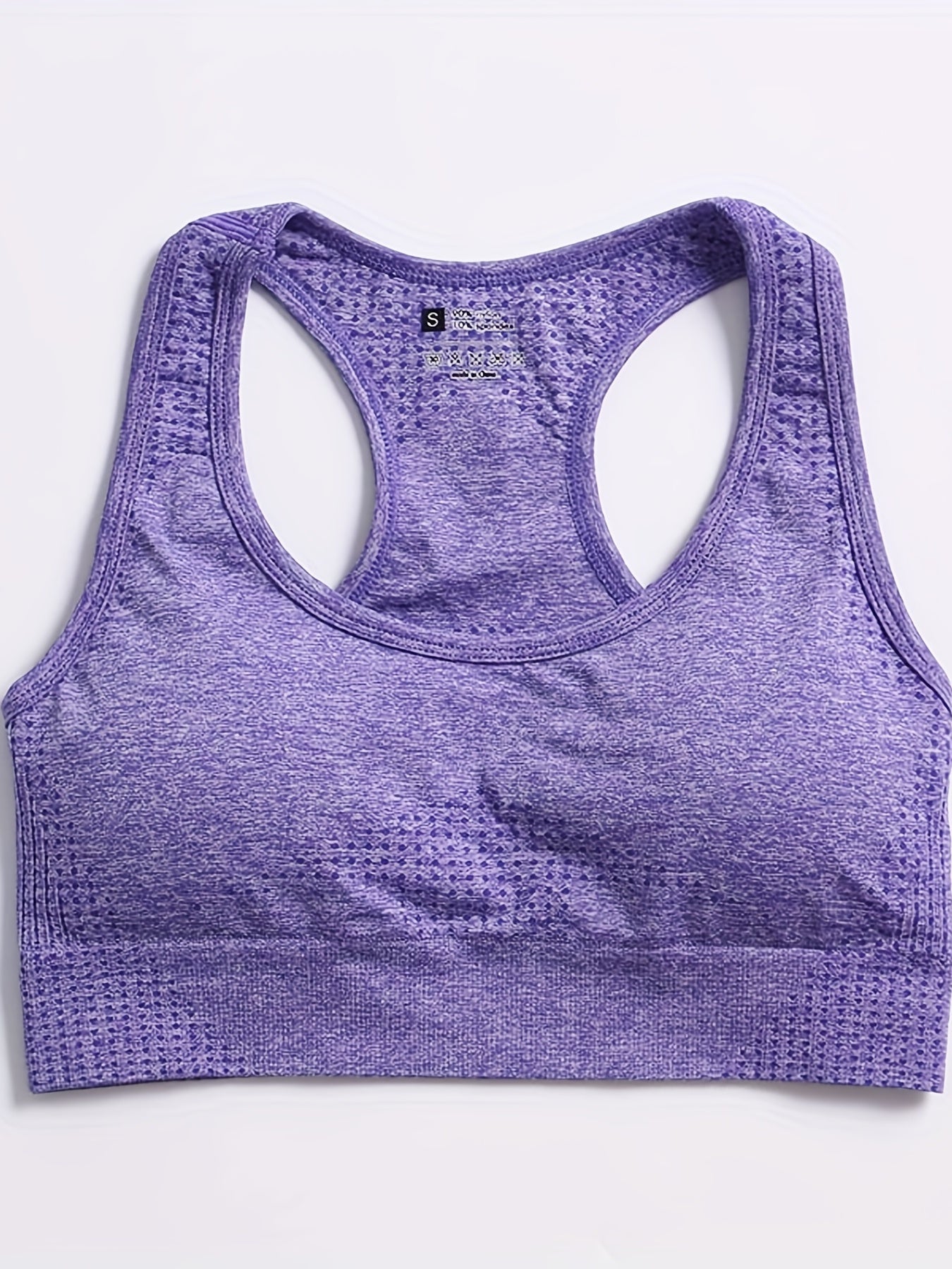 High Stretch Sports Bra Racer Back Fitness Crop Top