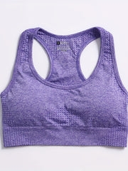High Stretch Sports Bra Racer Back Fitness Crop Top