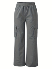 Wide Leg Cargo Pants for Women