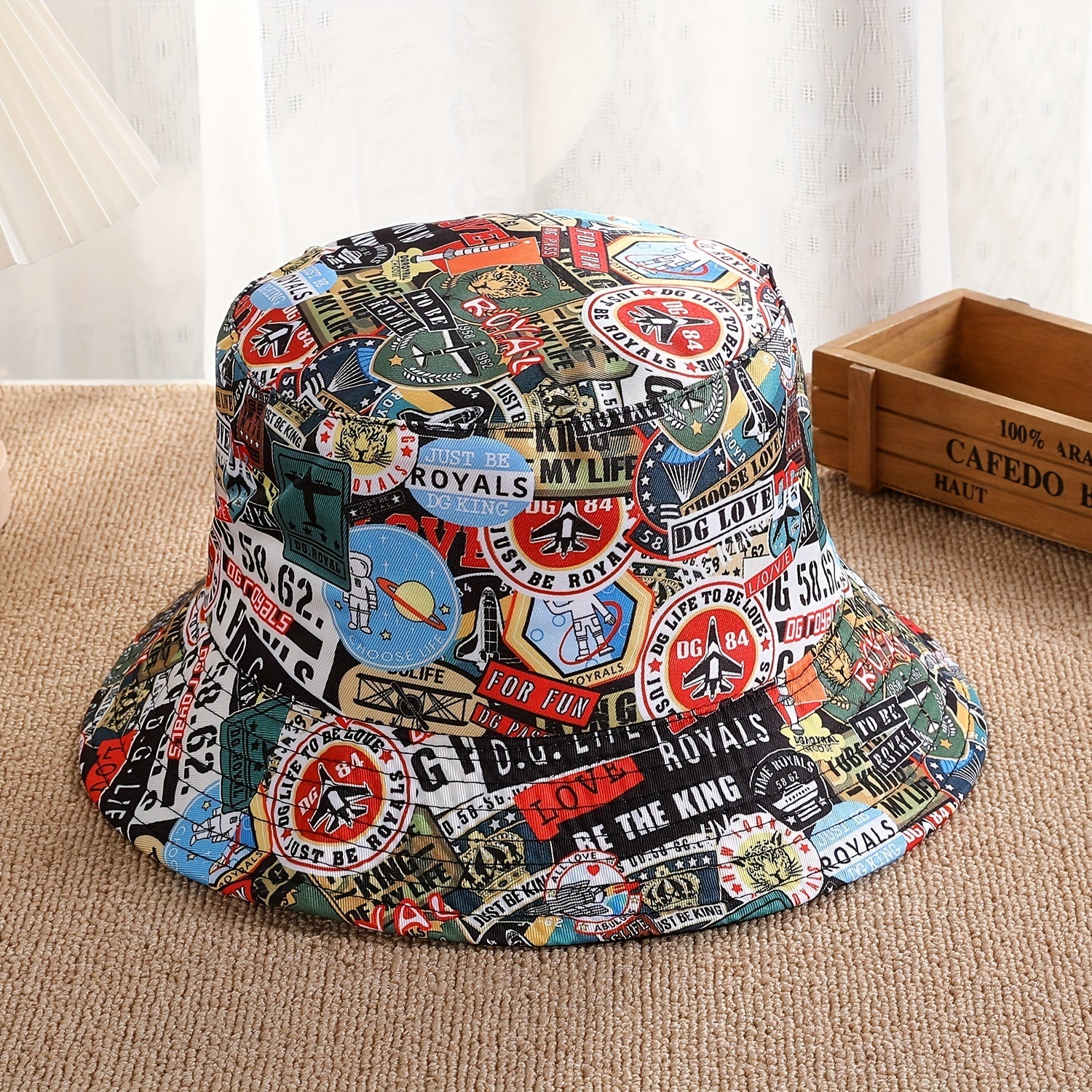 Men's Vintage Bucket Hat Beanie Windproof