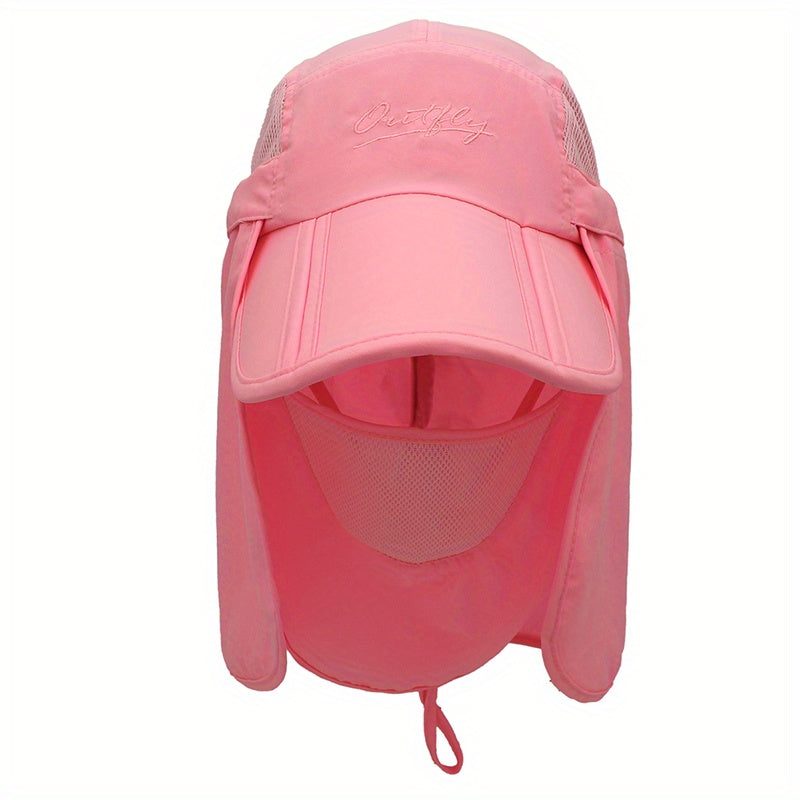 Men's Summer Outdoor Fishing Hat Sun Visor Baseball Cap