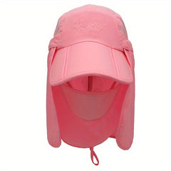 Men's Summer Outdoor Fishing Hat Sun Visor Baseball Cap