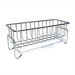 Kitchen Sink Cabinet Storage Rack for Sponge Soap Towel Hand Sanitizer