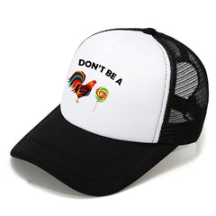 Unisex Mesh Sunshade Baseball Cap with Embroidery