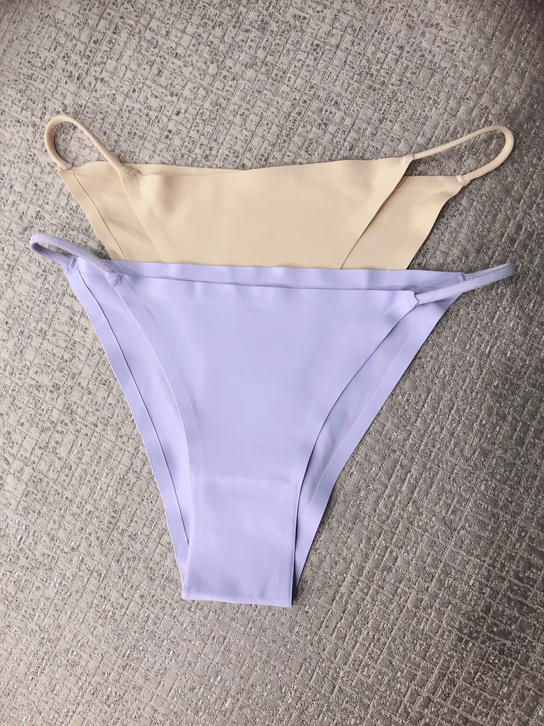 6 Pcs Seamless String Bikini Panties Low Waist Thin Band Women's Lingerie