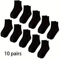 10 Pairs Kids Thickened Warm Socks for Autumn Winter