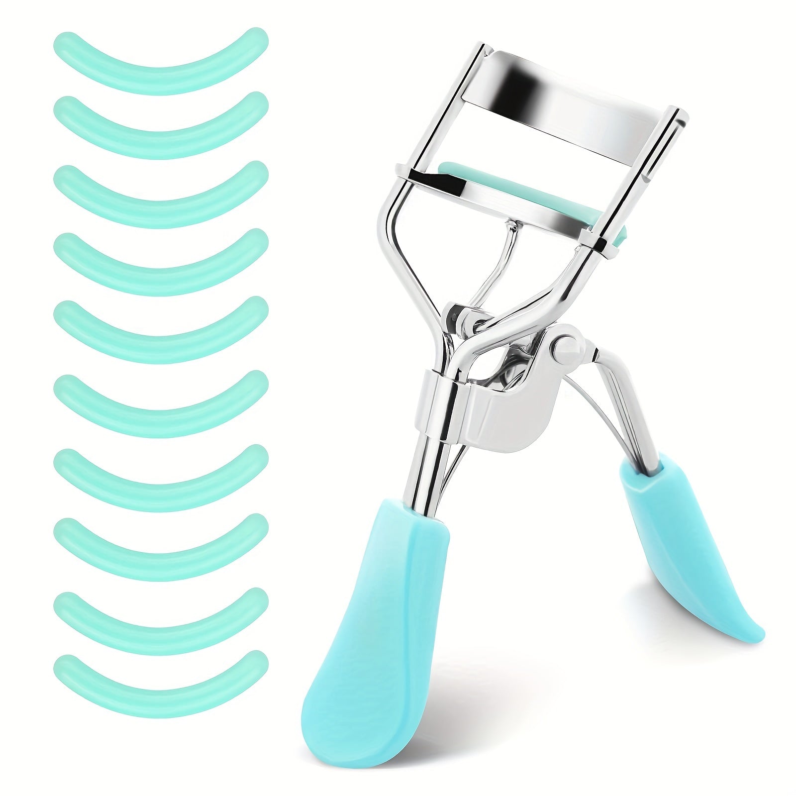 Eyelash Curler with 10 Refills for Perfectly Curled Lashes