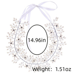 Crystal Wedding Headpiece Pearl Hair Vine Hair Accessories