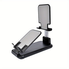 Foldable Mobile Tablet Bracket, Extends to Desktop Lazy Holder Stand