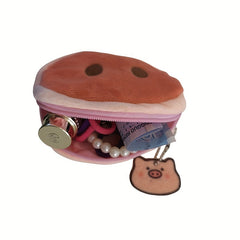 Cute Pig Coin Purse for Shopping and Outings