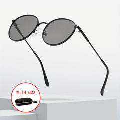 Vintage Mixed Round Metal Frame Sunglasses