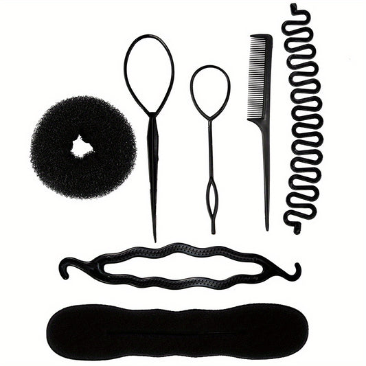 Hair Braiding Tools Set for Women, DIY Hair Styling Accessories