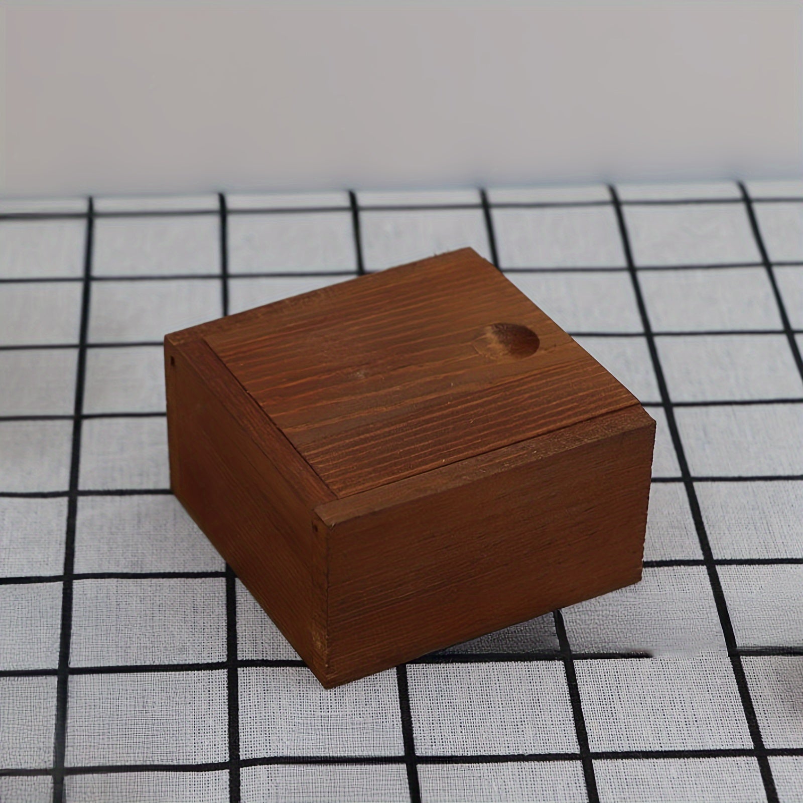 Wooden Storage Box Jewelry Storage Bedroom Living Room Organization