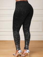 Splash Print Stretch Leggings