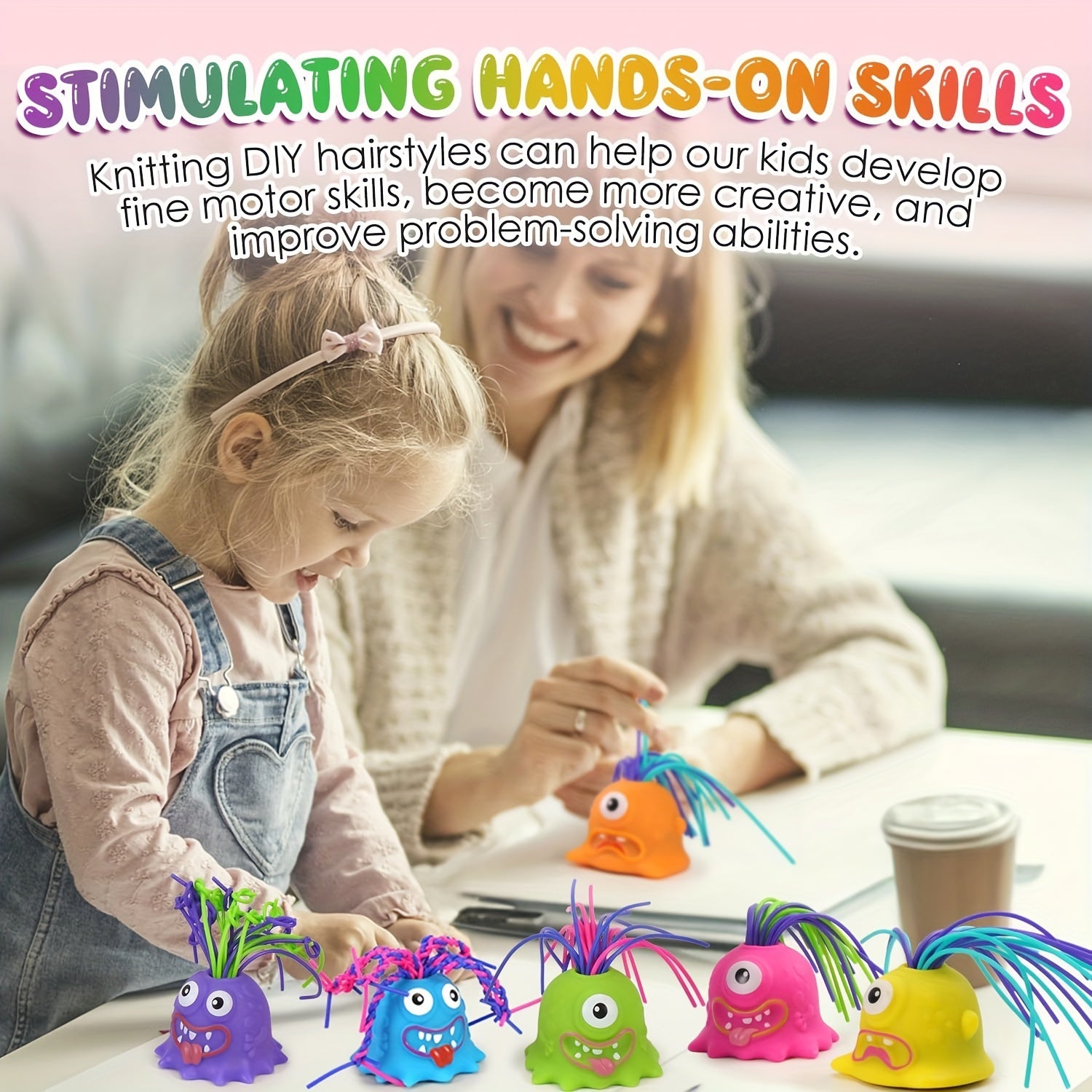 Teeth Pulling Hair Will Scream Toy Stress Reliever