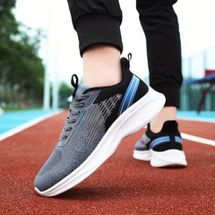 Men's Lightweight Breathable Athletic Shoes For Running Gym