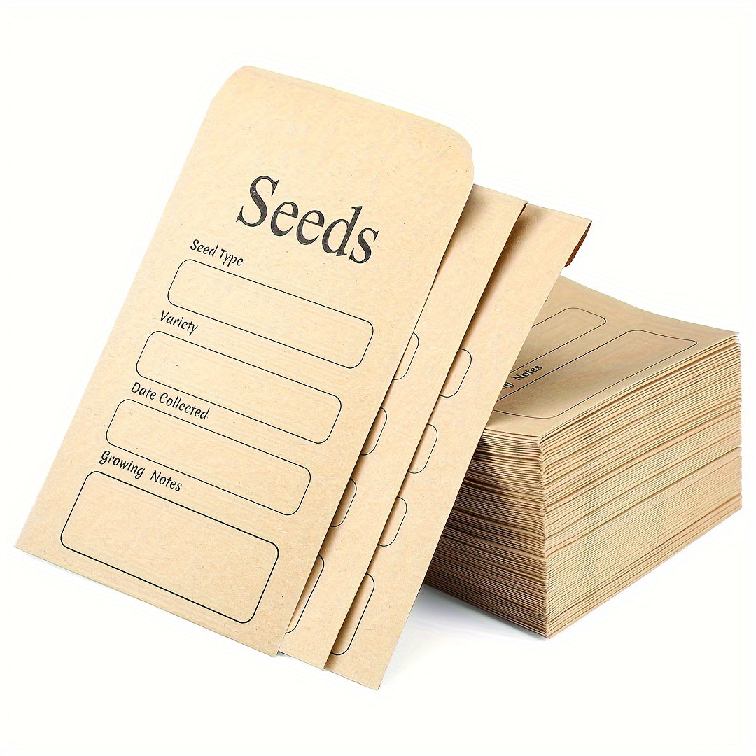 20pcs Seed Envelope Self-sealing Seed Preservation Envelope