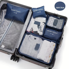 6 Pcs Travel Storage Bag Dustproof Clothes Organizers Multifunctional Bag