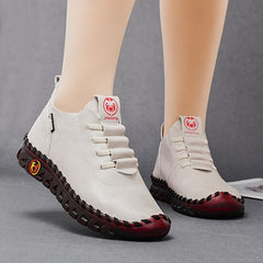 Women's Platform Slip On Sneakers Lightweight Lace Up Shoes Women's Footwear