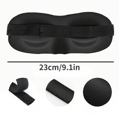 3D Eye Mask for Men and Women Night Blackout Adjustable Strap