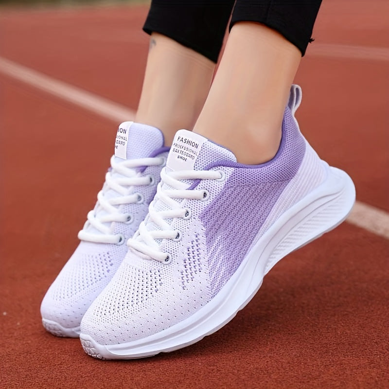 Women's Lace Up Running Shoes Lightweight Gym Workouts
