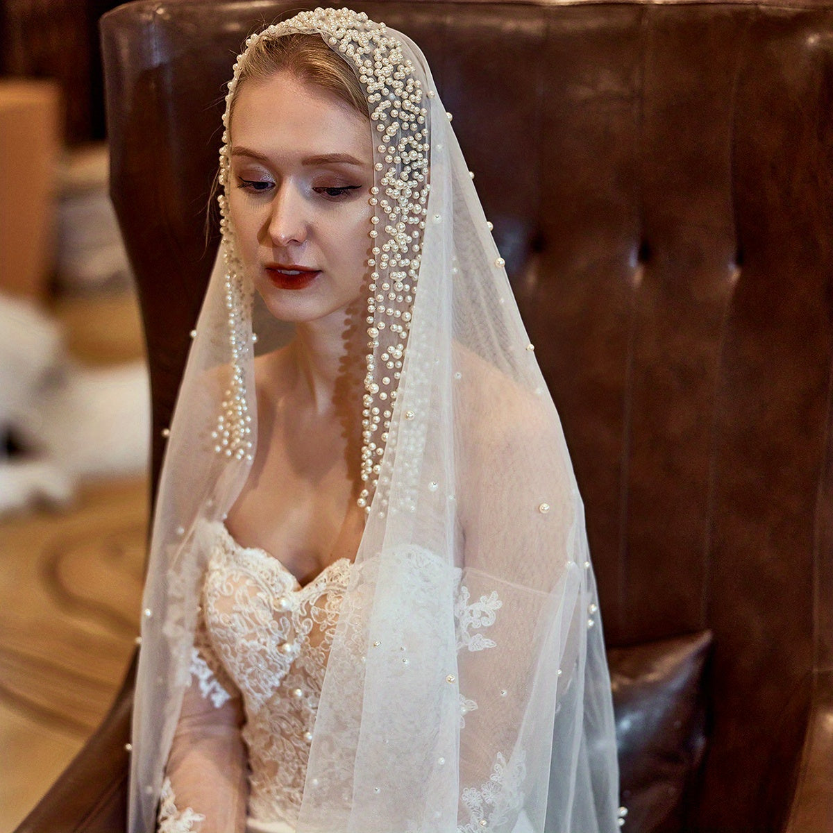 Baroque Wedding Veil With Comb Bride Cathedral Veil Long Veil Wedding Decal
