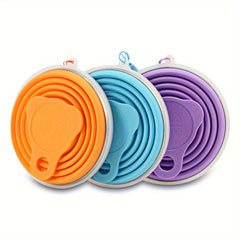 Silicone Folding Water Bottle Portable 180ml 320ml Outdoor Travel