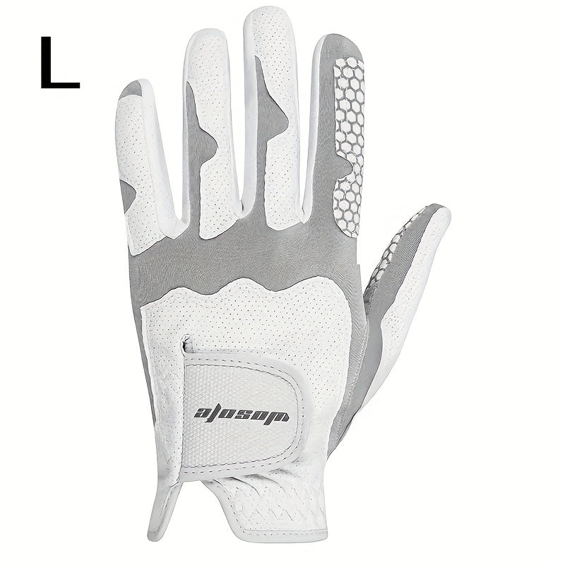 1 Pc Golf Glove Non-slip Breathable Silicone Wear-resistant Grip