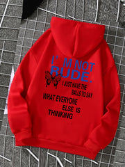 Butterfly Print Drawstring Hoodie Long Sleeve Sweatshirt