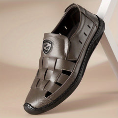 Men's Hollow Out Loafers Summer Beach Shoes