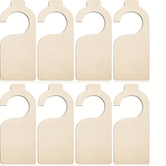 14pcs Wooden Door Handle Hanging Signs Clothes Spacer Signs