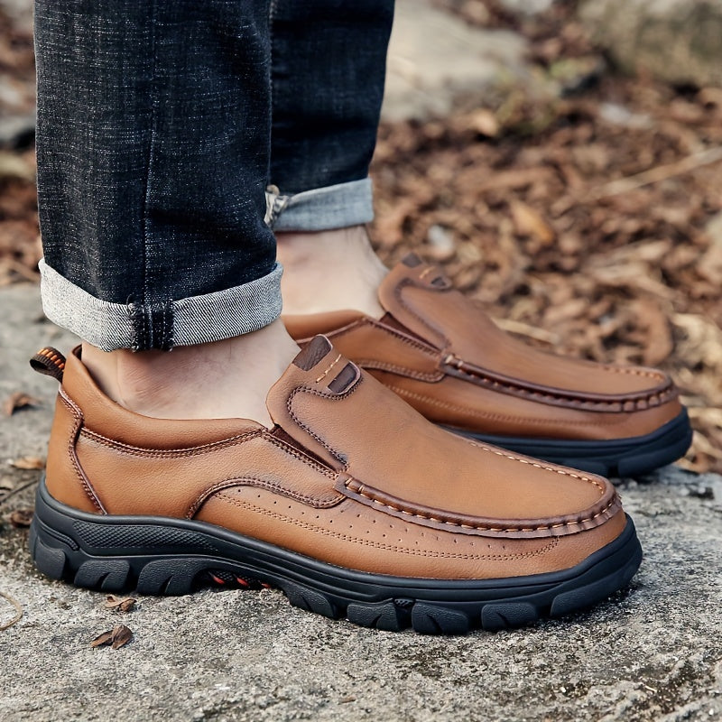 Men's Casual Slip-On Loafer Walking Shoes
