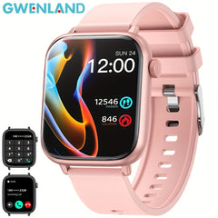 GWENLAND X12 Smartwatch Wireless Calling Fitness Tracker Pedometer
