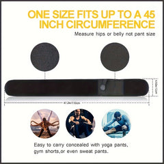 Concealed Carry Belly Band Holster - Elastic & Breathable Unisex Waist Band
