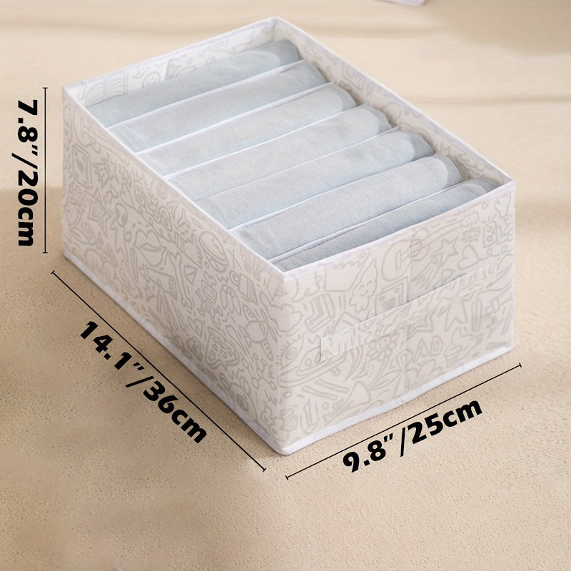 9 Grids PP Board Wardrobe Clothes Organizer + Support