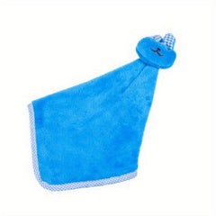 Cute Rabbit Hanging Fingertip Towel Coral Velvet Absorbent Soft Towel