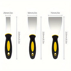 1pc Fine Finish Soft Grip Handle Scraper Soft Touch Handle 2 15