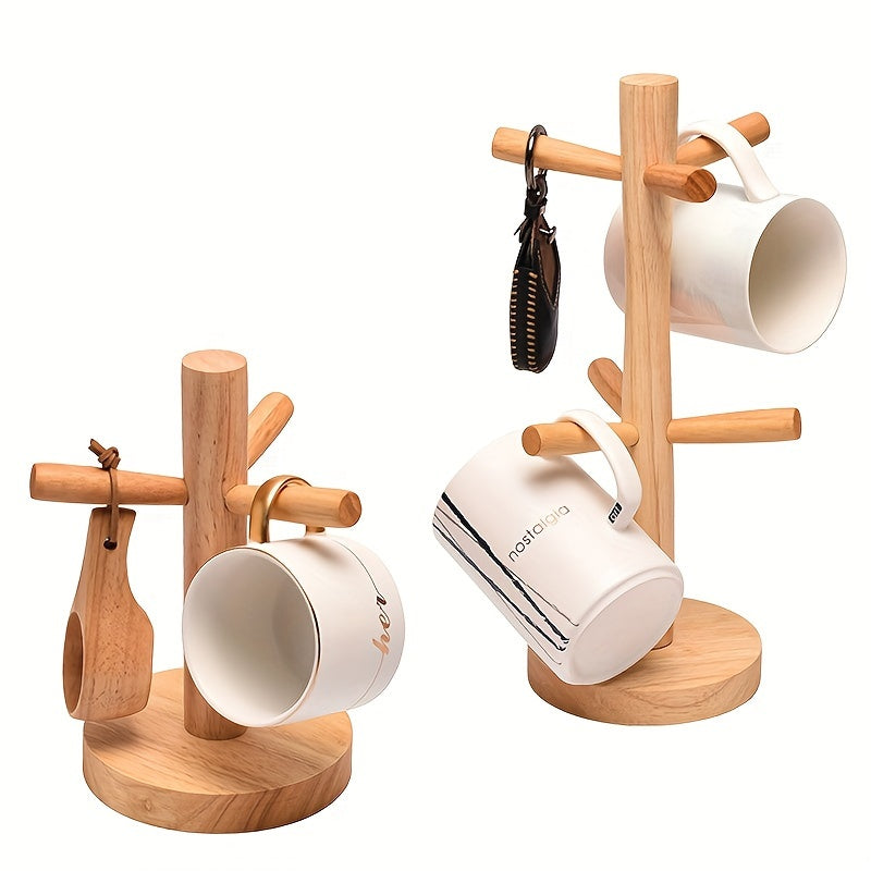 Wooden Cup Rack Kitchen Shelf Two Sizes