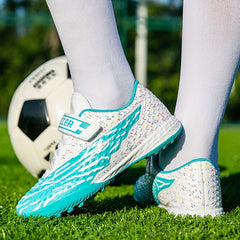 Boy's Turf Football Boots Anti skid TF Soccer Cleats