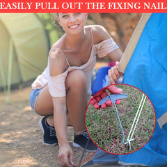 2pcs Ground Nail Puller Tent Peg Nail Puller