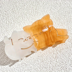 Colorful Cat Hair Claw Clip for Women Hair Accessories