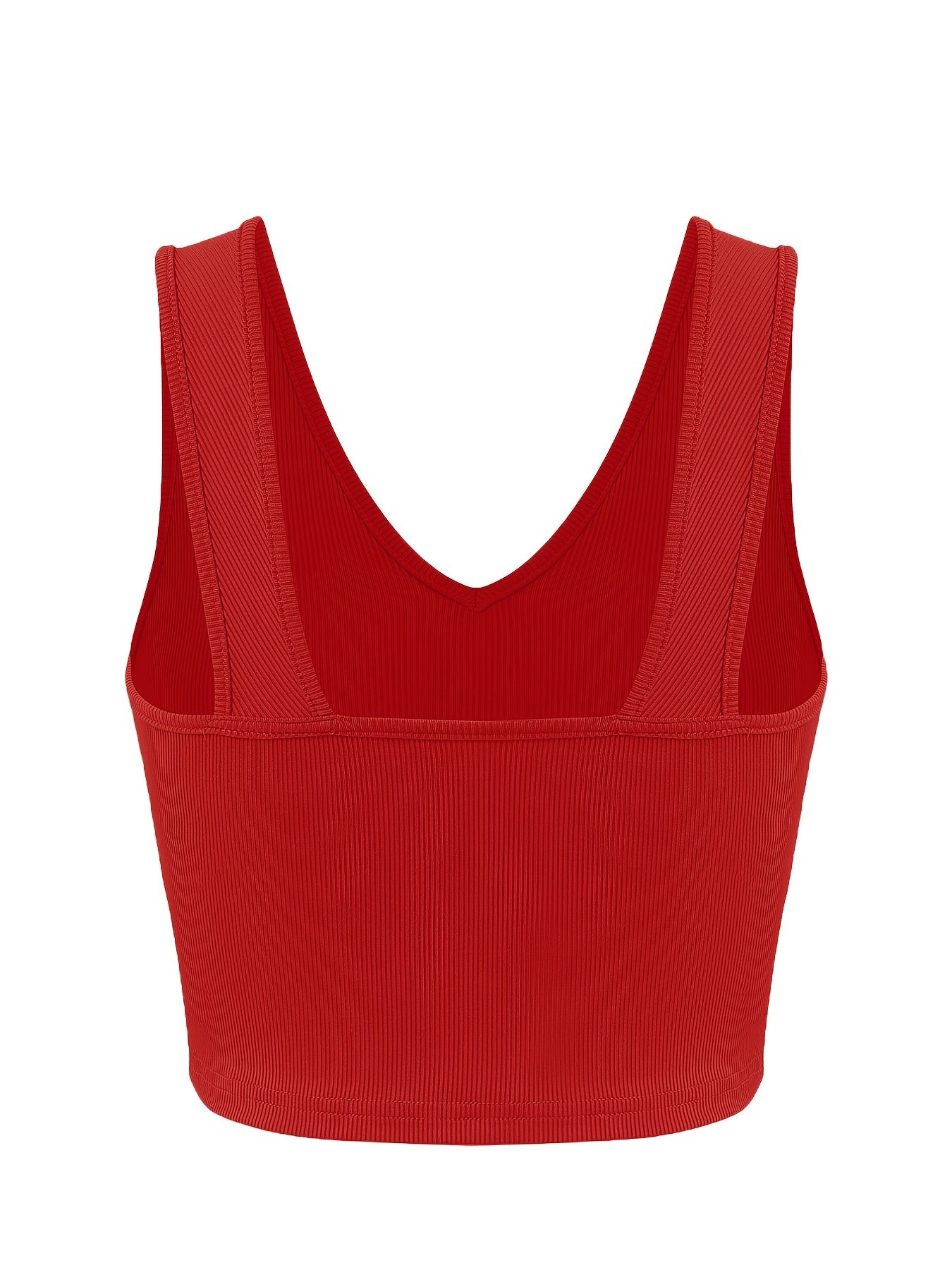 Backless Tank Top V Neck Sleeveless for Spring & Summer